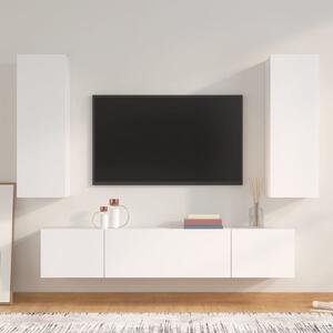 Paidi Wooden Living Room Furniture Set In White