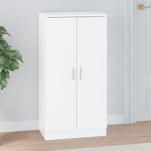 Oraibi High Gloss Shoe Storage Cabinet With 2 Doors In White