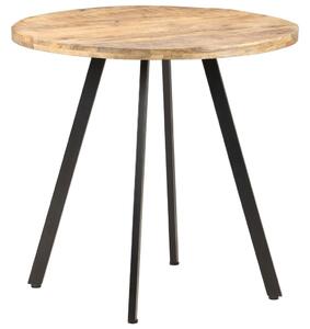 Dining Table 80 cm Rough Mango Wood