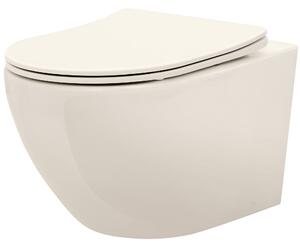 Toilet bowl REA Carlo Mini Rimless Ecru