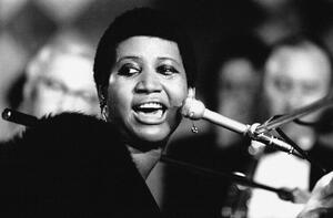 Photography Aretha Franklin sur scène, Monique JACOT