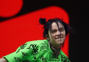 Photography Billie Eilish BBC Radio 1's Big Weekend, Owen Humphreys - PA Images