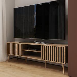 Roxboro Wooden TV Stand With 2 Doors In Oak