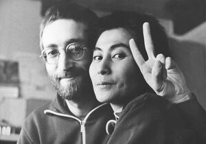 Photography John Lennon And Yoko Ono, Keystone-France