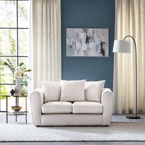 Blake Opulent Velvet Curved Arm Quilted 2 Seater Sofa