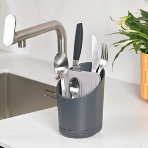 Reborn Cutlery Drainer Dark Grey