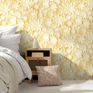 Dimensions Floral 3D Wallpaper