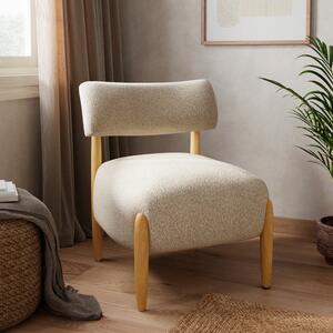 Edited Life Raya Pebble Boucle Accent Chair