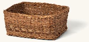 Basket - Seagrass. 30 x 25 x 13 cm. - Nature - Søstrene Grene