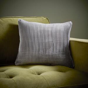 Pleated Velvet Square Cushion