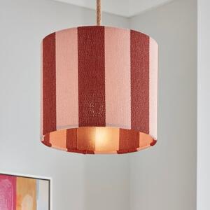 Beatrice Stripe Drum Lamp Shade