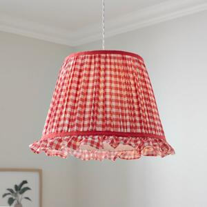 Carys Frilled Gingham Lamp Shade