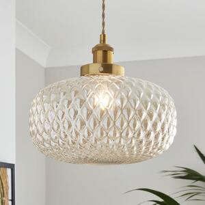 Silas Embossed Easy Fit Pendant Shade