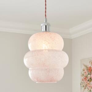 Amber Curved Easy Fit Pendant Shade