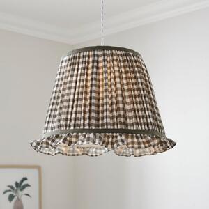 Carys Frilled Gingham Lamp Shade