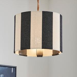 Beatrice Stripe Drum Lamp Shade