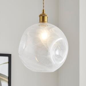 Marble Art Deco Easy Fit Pendant Shade