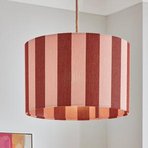 Beatrice Stripe Drum Lamp Shade