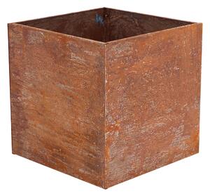 Fallen Fruits Square Rust Planter