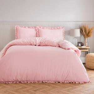 Briona Frilled Edge Duvet Cover & Pillowcase Set