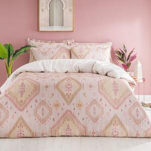 Java Ikat Cotton Duvet Cover & Pillowcase Set