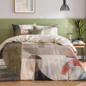 Lukas Geometric Cotton Duvet Cover & Pillowcase Set