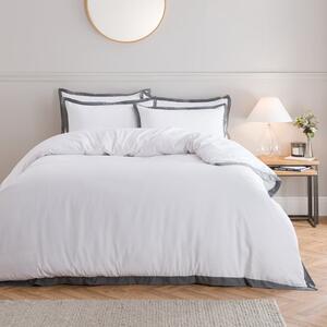 Adair Oxford Edge Duvet Cover & Pillowcase Set