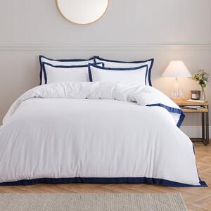 Adair Oxford Edge Duvet Cover & Pillowcase Set