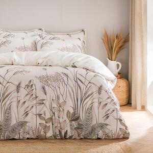 Natural Stems Cotton Duvet Cover & Pillowcase Set