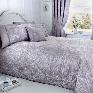 Woven Jasmine Bedspread 240x220cm Lavender