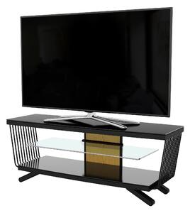 AVF Flow Height and Colour Adjustable TV Unit for TVs up to 55” Black