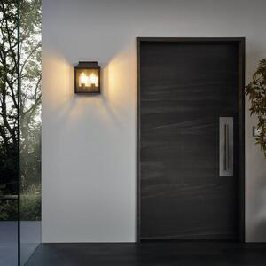 EGLO Soncino 2 Light Industrial Outdoor Wall Light Black
