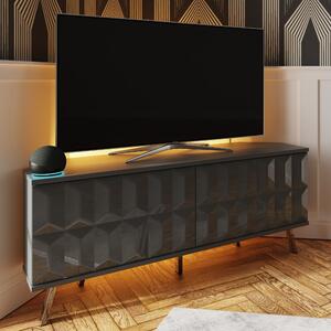 Elevate SMART LED Corner TV Unit Grey