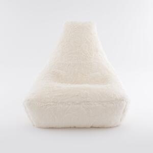 Snowball White Beanbag Chair White