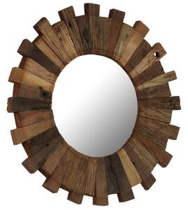 Wall Mirror Solid Reclaimed Wood 70 cm