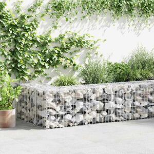 Gabion Wall with Covers Galvanised Steel 300x30x50 cm