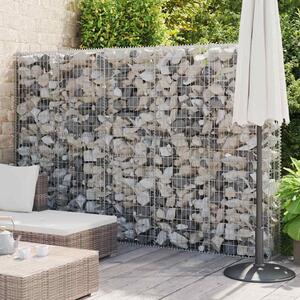 Gabion Wall with Covers Galvanised Steel 300x30x200 cm