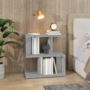 Bedside Cabinet Grey Sonoma 50x30x51.5 cm Engineered Wood