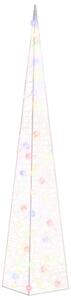 Acrylic Decorative LED Light Cone Multicolour 120 cm