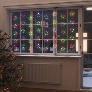 LED Star Curtain Fairy Lights 200 LED Colourful 8 Function