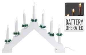 Ambiance Bridge Christmas Candle Light with 7 LEDs White