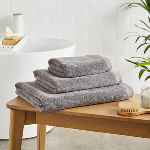 Deco 100% Cotton Towel Dove (Grey)