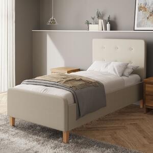 Ashbourne Fabric Ottoman Bed Frame Natural
