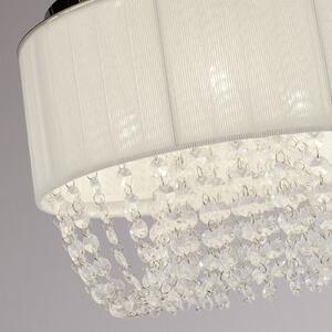 Bellano 3 Light Flush Ceiling Light - White