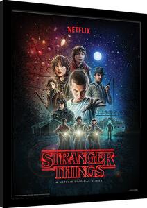 Framed poster Stranger Things - One Sheet