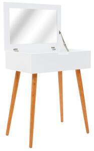 Dressing Table with Mirror MDF 60x40x75 cm