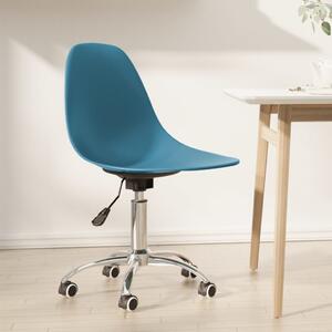 Swivel Dining Chair Turquoise PP
