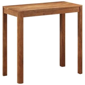 Bar Table Solid Wood Acacia with Sheesham Finish 110x55x106 cm