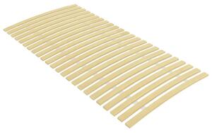 Slatted Bed Base with 24 Slats 100x200 cm