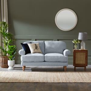Jolene Soft Texture 2 Seater Sofa Blue